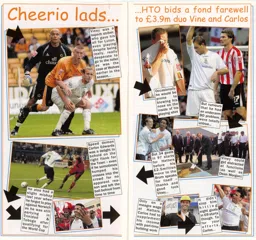 Edwards and Vine Article Half Time Orange Issue 1