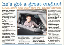 Danny Stevens Interview Half Time Orange Issue 3