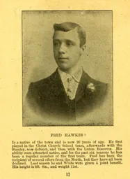 Fred Hawkes Luton News Handbook 1907-08
