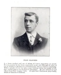 Fred Hawkes Luton News Handbook 1911-12