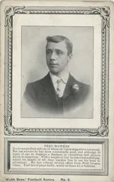 Fred Hawkes Webb Bros Card 1911