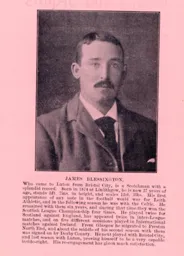 Jimmy Blessington Luton News Handbook 1901-02