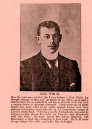 Fred White Luton News Handbook 1903-04