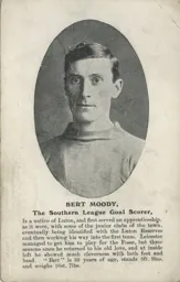 Bert Moody Webb Bros Card 1911
