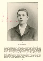 Edward Penman Luton News Handbook 1904-05