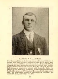Patrick Gallacher Luton News Handbook 1905-06