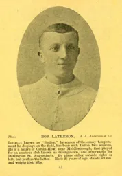 Bob Latheron Luton News Handbook 1907-08