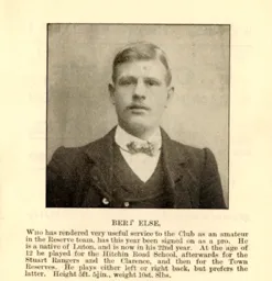 Bert Else Luton News Handbook 1905-06