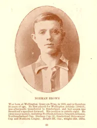 Norman Brown Luton News Handbook 1908-09