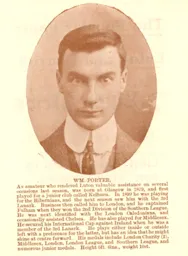 Wiliam Porter Luton News Handbook 1908-09