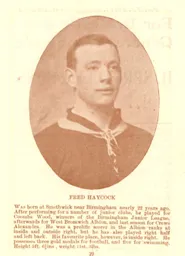 Fred Haycock Luton News Handbook 1908-09