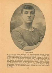 Joe Johnson Luton News Handbook 1910-11