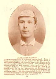 Alex Menzies Luton News Handbook 1908-09