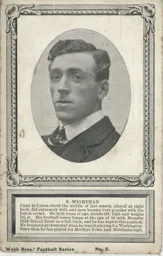 Sammy Wightman Webb Bros Card 1911