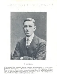 James Ashton Luton News Handbook 1911-12
