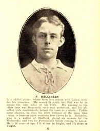 Frank Rollinson Luton News Handbook 1914-15