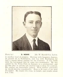 Sid Hoar Luton News Handbook 1914-15