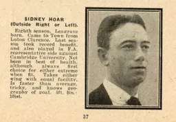 Sid Hoar Luton News Handbook 1922-23