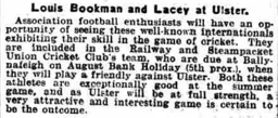 Louis Bookman Belfast News July 1916