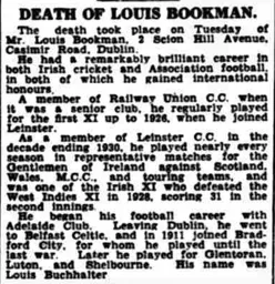 Louis Bookman Death June 1943