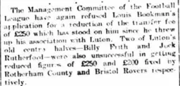 Louis Bookman Luton Reporter June 1923