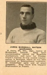 Jim Watson Luton News Handbook 1920-21