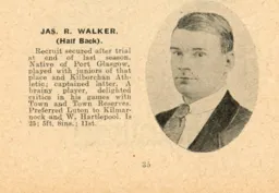 Jimmy Walker Luton News Handbook 1921-22