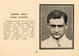 Syd Reid Luton News Handbook 1927-28