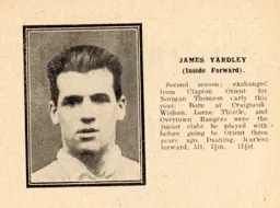 Jimmy Yardley Luton News Handbook 1927-28