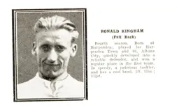 Reg Kingham Luton News Handbook 1929-30