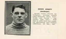 Harry Abbott Luton News Handbook 1928-29