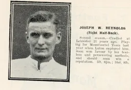 Joe Reynolds Luton News Handbook 1928-29