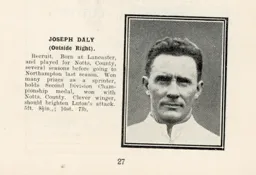 Joe Daly Luton News Handbook 1928-29