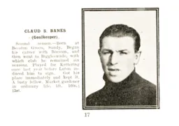 Claude Banes Luton News Handbook 1929-30