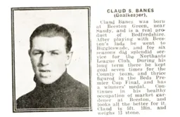 Claude Banes Luton News Handbook 1930-31