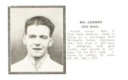 Billy Curwen Luton News Handbook 1929-30