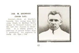 Jimmy Drinnan Luton News Handbook 1929-30