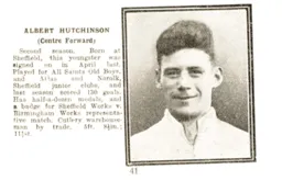 Albert Hutchinson Luton News Handbook 1929-30
