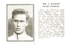 Billy Rickett Luton News Handbook 1930-31
