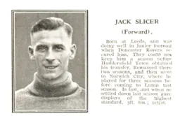 Jackie Slicer Luton News Handbook 1931-32