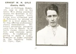 Ernie Gale Luton News Handbook 1930-31