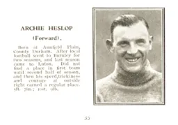 Archie Heslop Luton News Handbook 1931-32