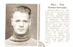 Tommy Tait Luton News Handbook 1933-34