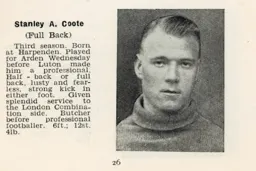 Stanley Coote Luton News Handbook 1935-36