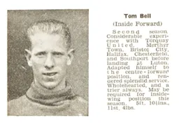 Tommy Bell Luton News Handbook 1934-35