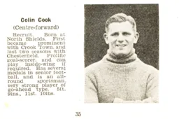 Colin Cook Luton News Handbook 1934-35