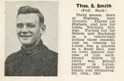 Tom Smith Luton News Handbook 1936-37