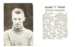 Joe T Taylor Luton News Handbook 1934-35