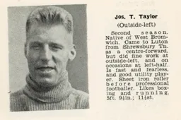 Joe T Taylor Luton News Handbook 1935-36