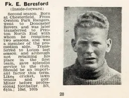 Frank Beresford Luton News Handbook 1936-37